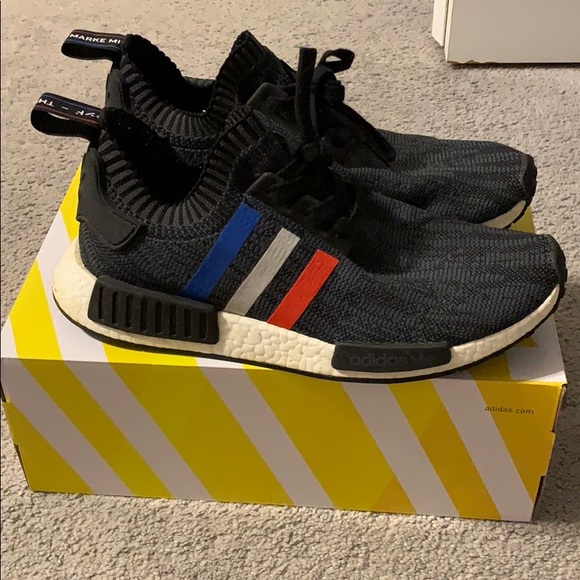 nmd tri color black